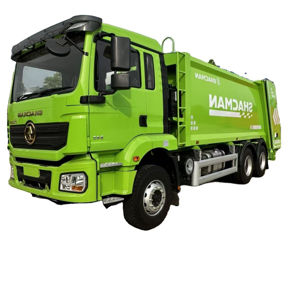 Shaanxi Delong Heavy - Duty 6X4 Compression - Type Garbage Truck