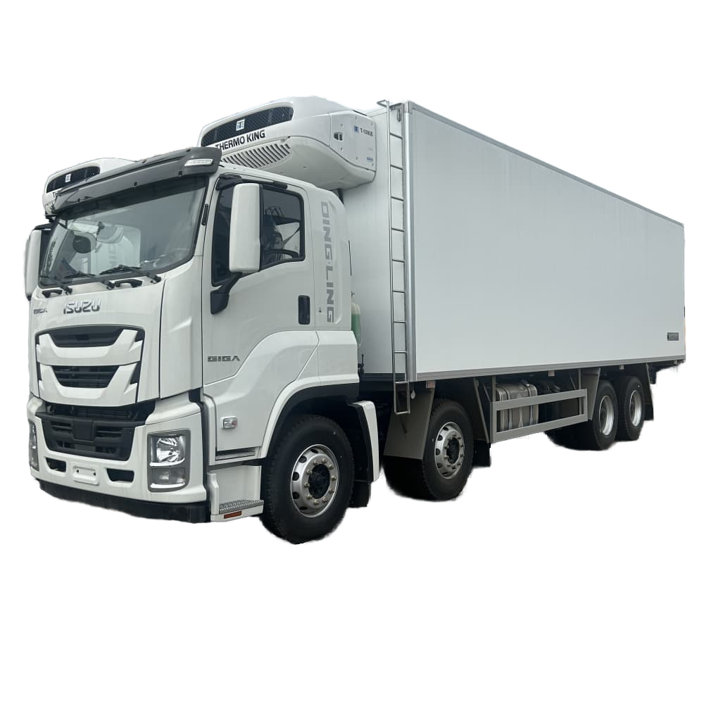 Isuzu 4-Axle Refrigerated Truck | GIGA Series | -25°C Powerful Cooling & Reliable Transport