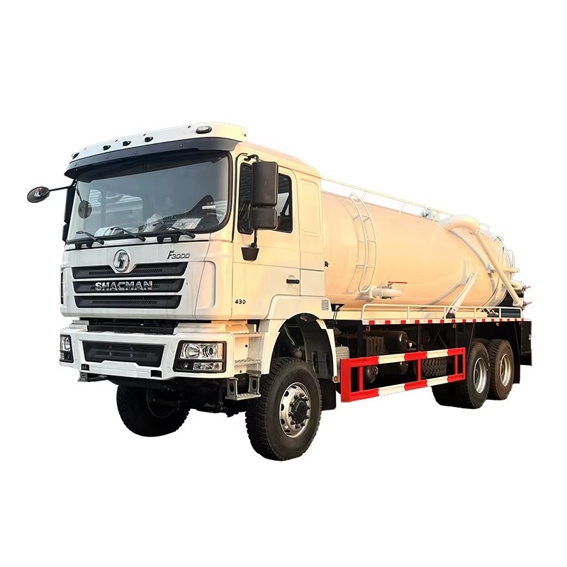 Shacman 6x4 Vacuum Sewage Suction Truck 22000L Septic Fecal Vacuum Suction Cleaning Tanker Truck