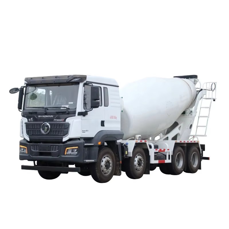 Shacman K3000S 8CBM Concrete Mixer Truck 8x4 Concrete Pump Truck Bulk Cement Mixer Tank Truck