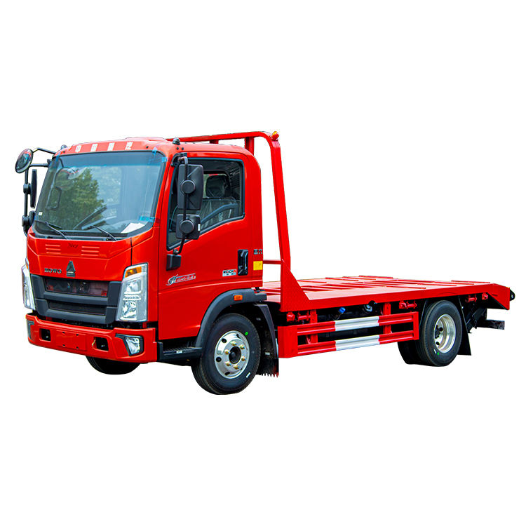 Hot-selling Light HOWO 4X2 Left-hand Drive Steel Flatbed Truck, Clearance Tractor, Chinese Truck