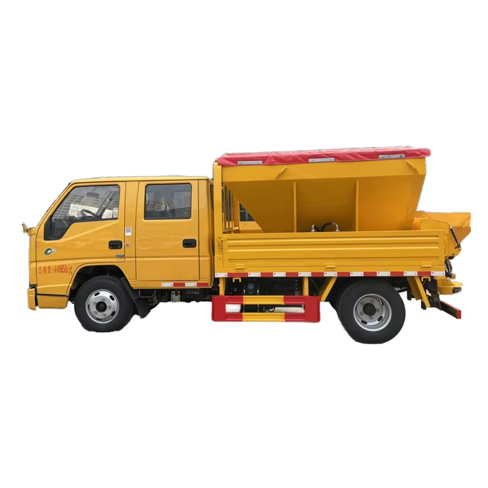 Multi-functional Snow Remover Hydraulic Control All-Terrain Snow Removal Truck Equipped with Snow Sw