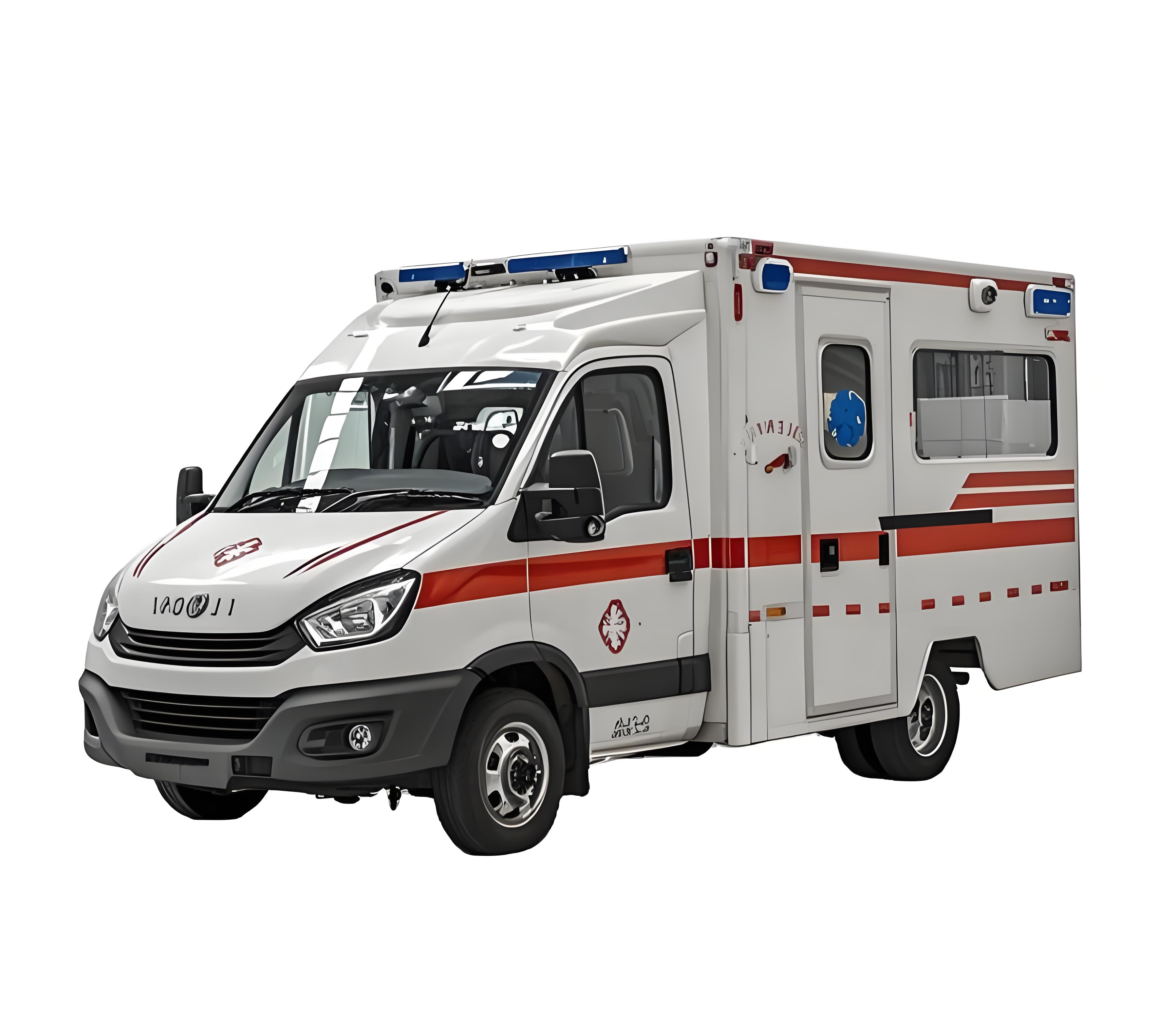 2025 New Critical Care Ambulance with Advanced Life Support Diesel Fuel Type Made in China