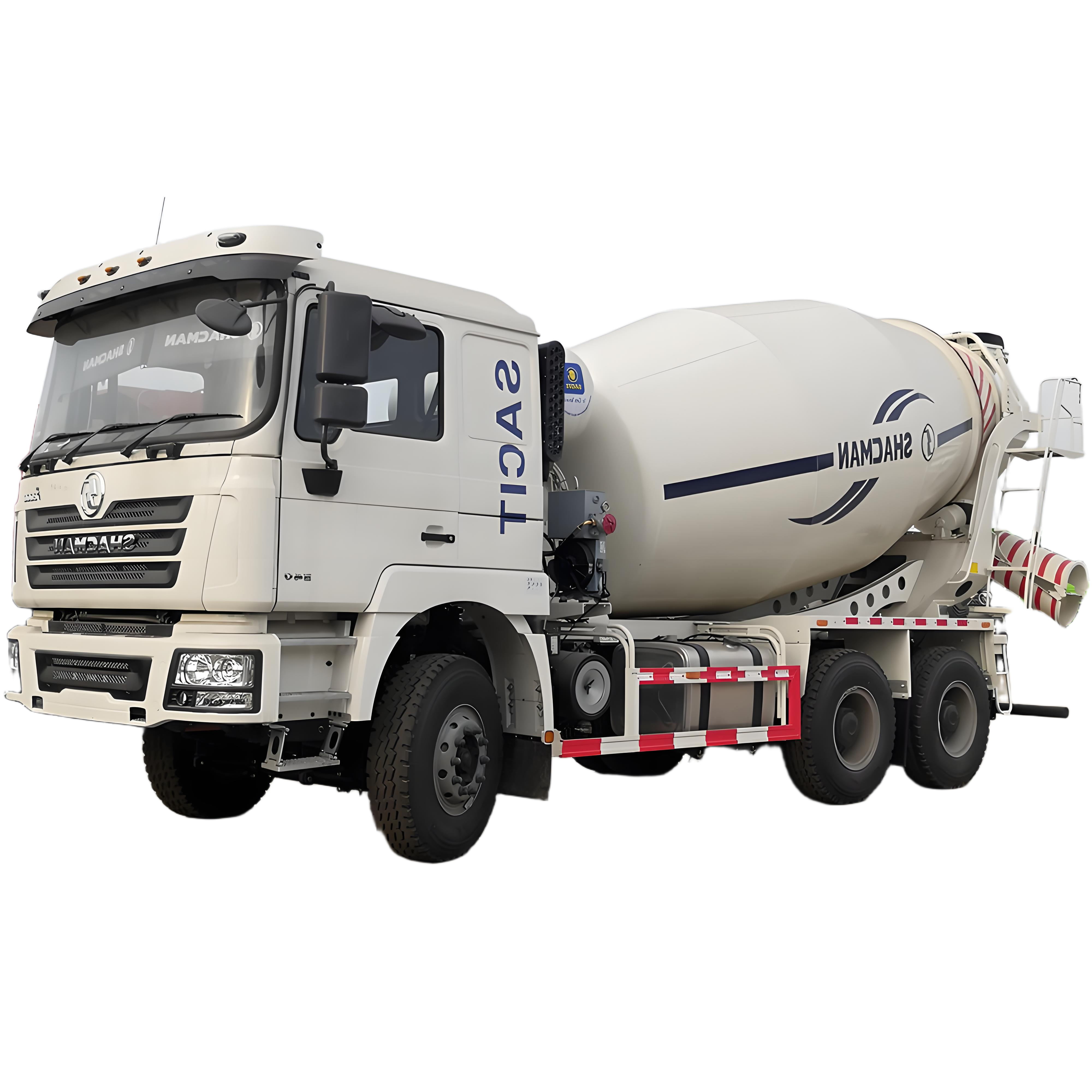 SHACMAN diesel Engine Concrete Mixer Drum Concrete Mixer Portable Concrete Mixer