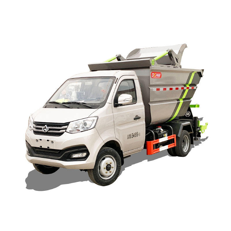 5-Ton Manual High Capacity Garbage Transporter Diesel Waste Collection for Urban Farm Industries Fac