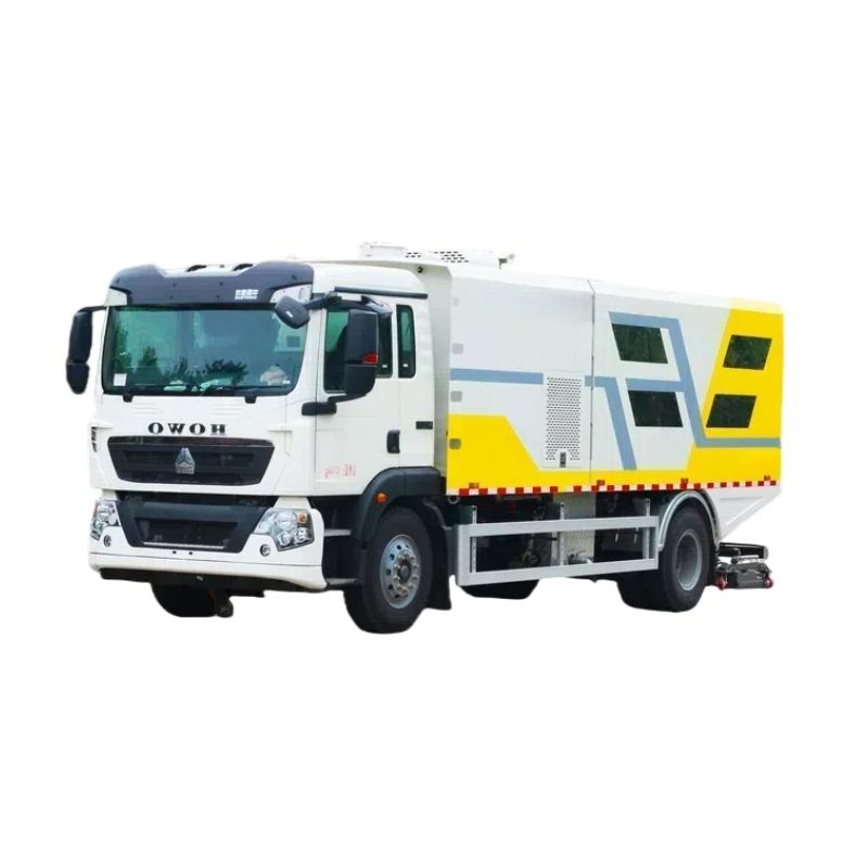 Heavy Truck Chassis 11 Cubic Meters Water 7 Cubic Meters Garbage HOWO 18 Cubic Meters Powerful Vacuu