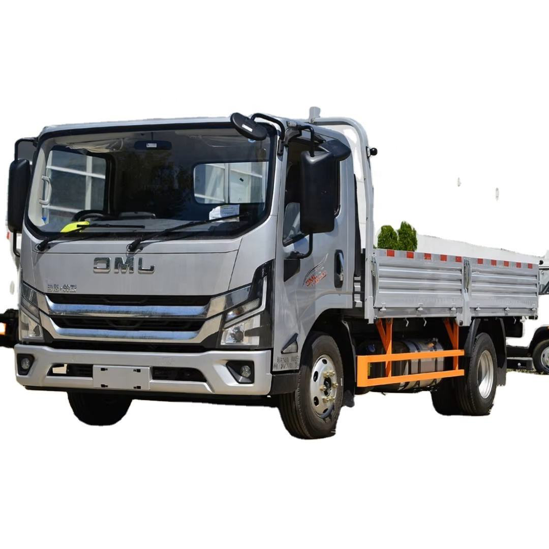 Hot Sale JMC Diesel 4X2 Fence Single Row Rear Camera Mini Cargo Truck for Logistics