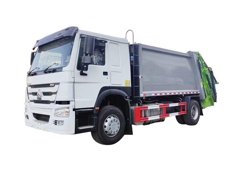 18m³ Compactor Garbage Truck, 266 HP