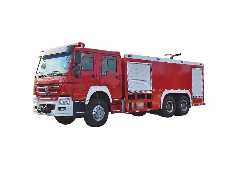 6x4 Drive, 336 HP Dry Powder Fire Truck