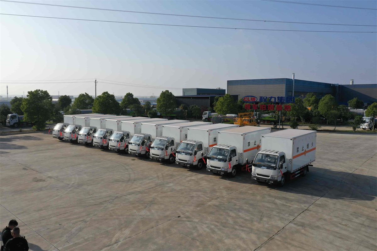 CLW Group Successfully Delivers Batch of JMC Box Vans