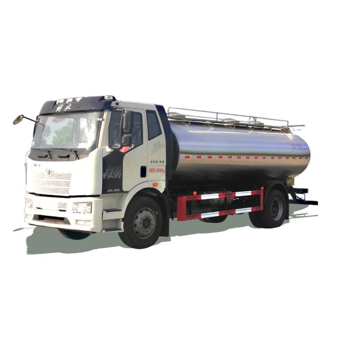 Dongfeng 10 Cubic Meter Milk Delivery Tank Truck