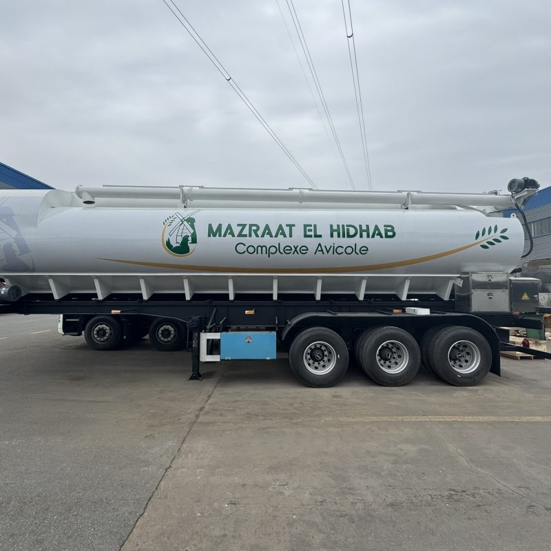 Bulk Feed Transport Vehicle Bulk Feed Transport Semi-trailer