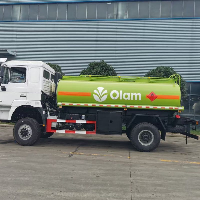 Shacman 4X4 12000liters Oil Tank Truck